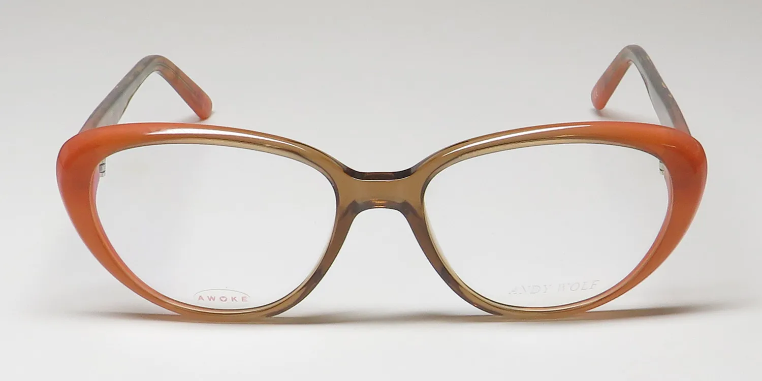 Andy Wolf 5038 c Eyeglasses Brown 53mm 3