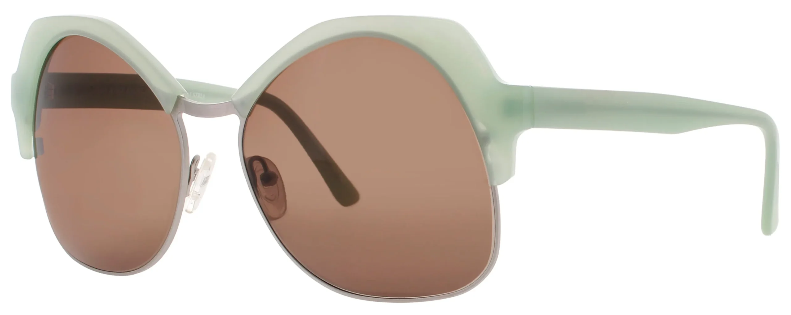Andy Wolf ONE HEART E Sunglasses Green 58mm Women