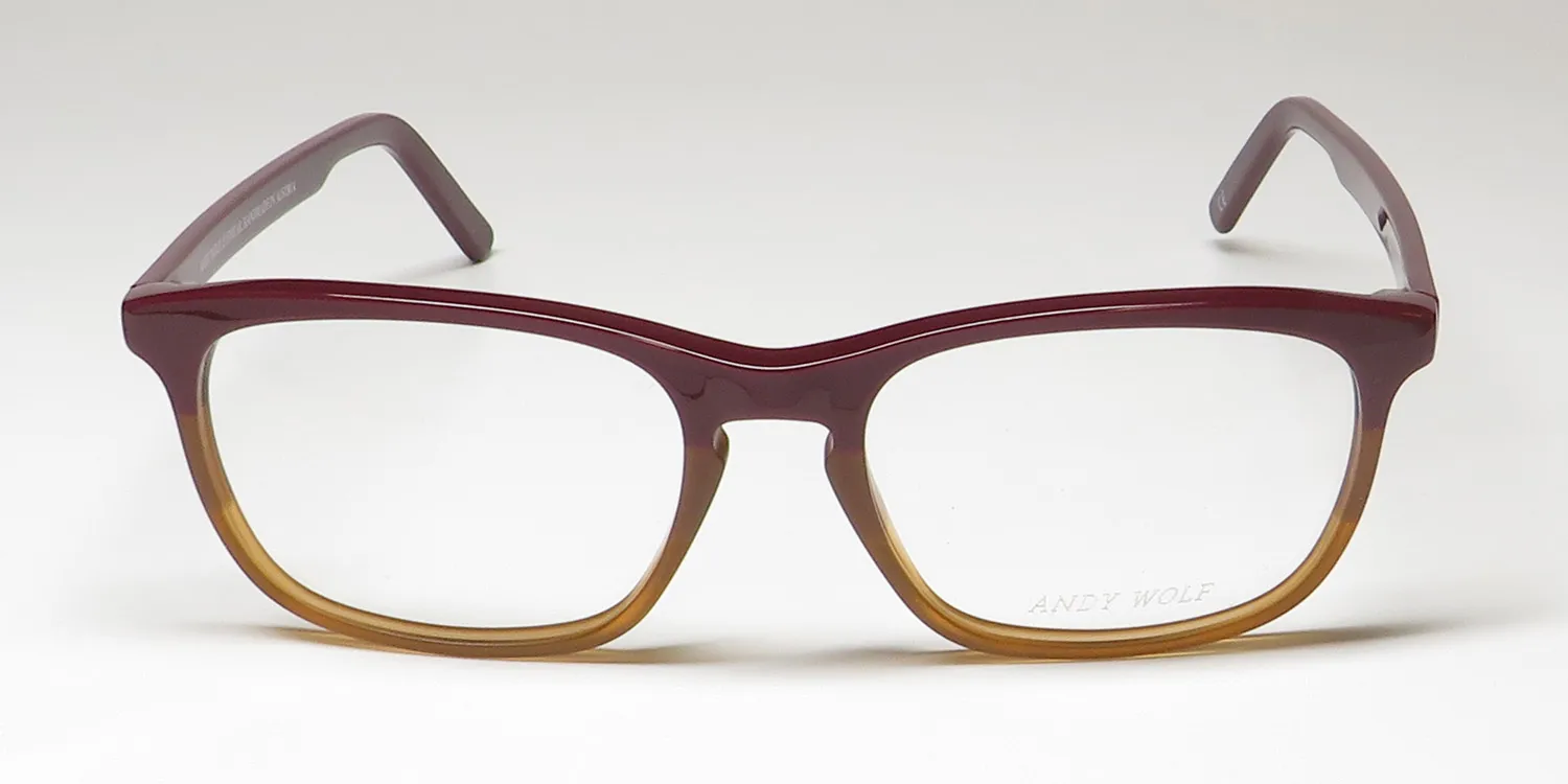Andy Wolf 4503 e Eyeglasses Burgundy 54mm 3