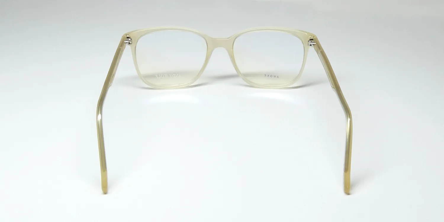 Andy Wolf 4507 f Eyeglasses Crystal Yellow 53mm Unisex 5