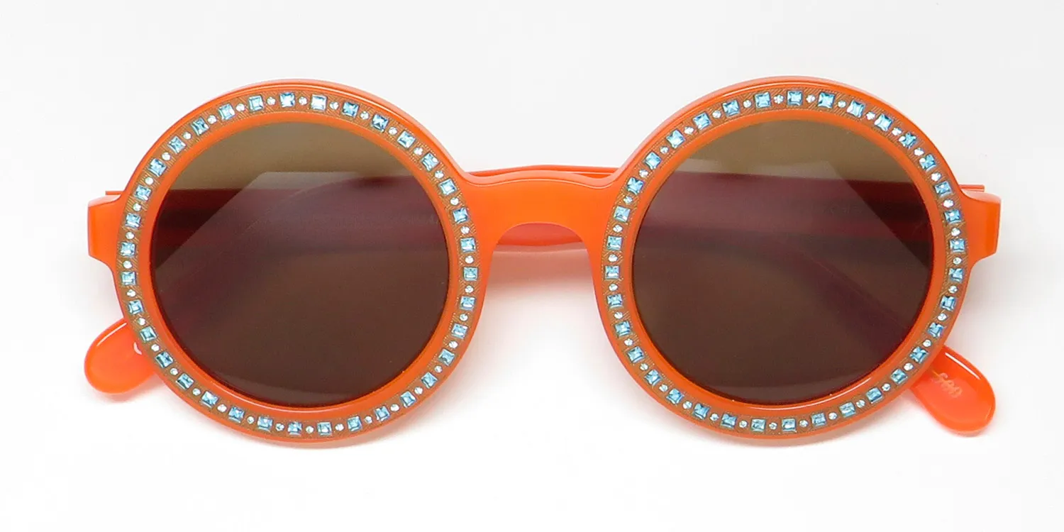 Andy Wolf Wonder e Sunglasses Orange 46mm 2