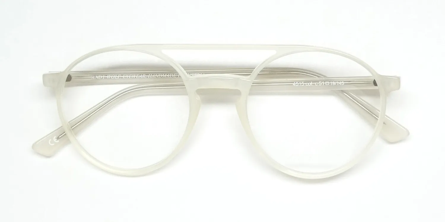 Andy Wolf 4515 c Eyeglasses Ivory 51mm 2