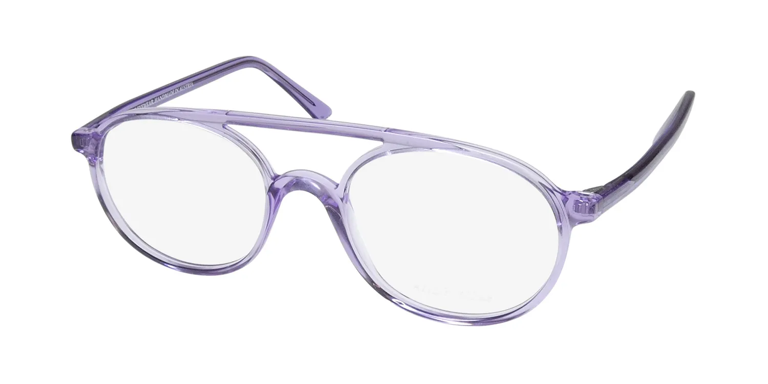Andy Wolf 4516 b Eyeglasses Purple Crystal 52mm
