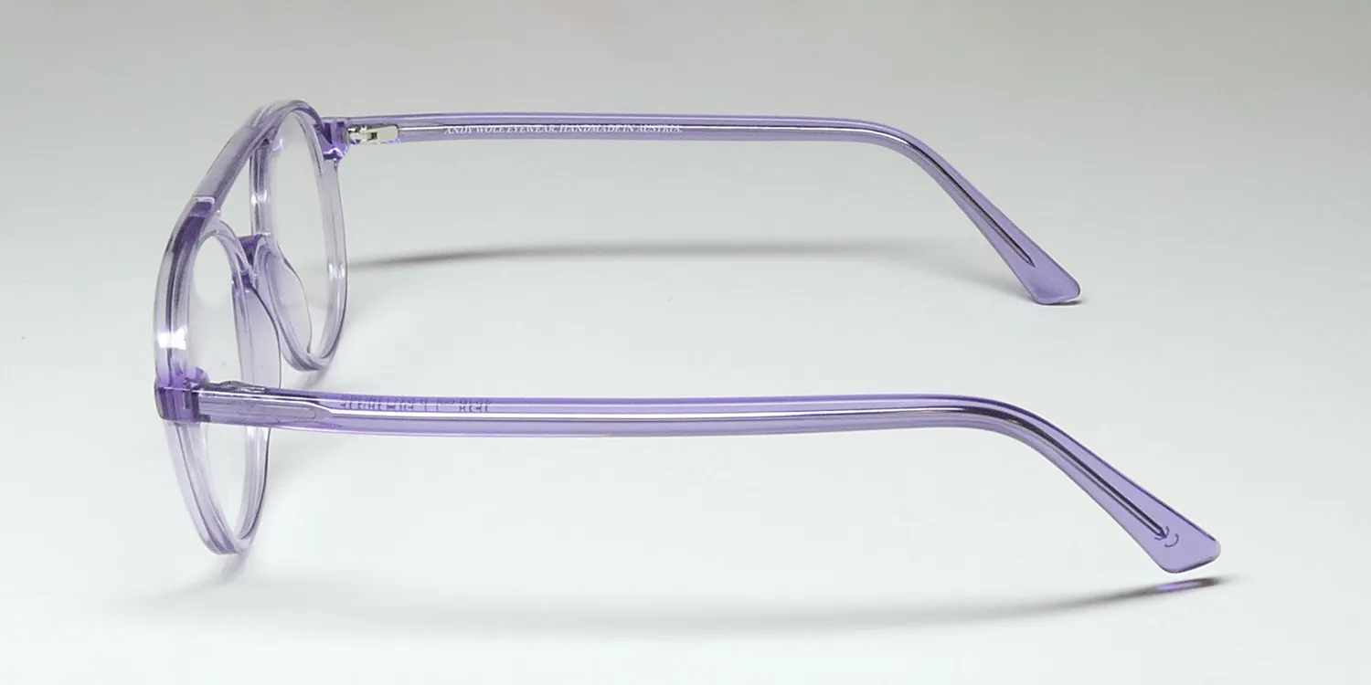 Andy Wolf 4516 b Eyeglasses Purple Crystal 52mm 4