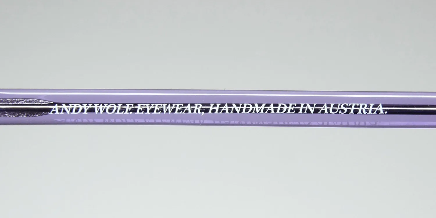 Andy Wolf 4516 b Eyeglasses Purple Crystal 52mm 7