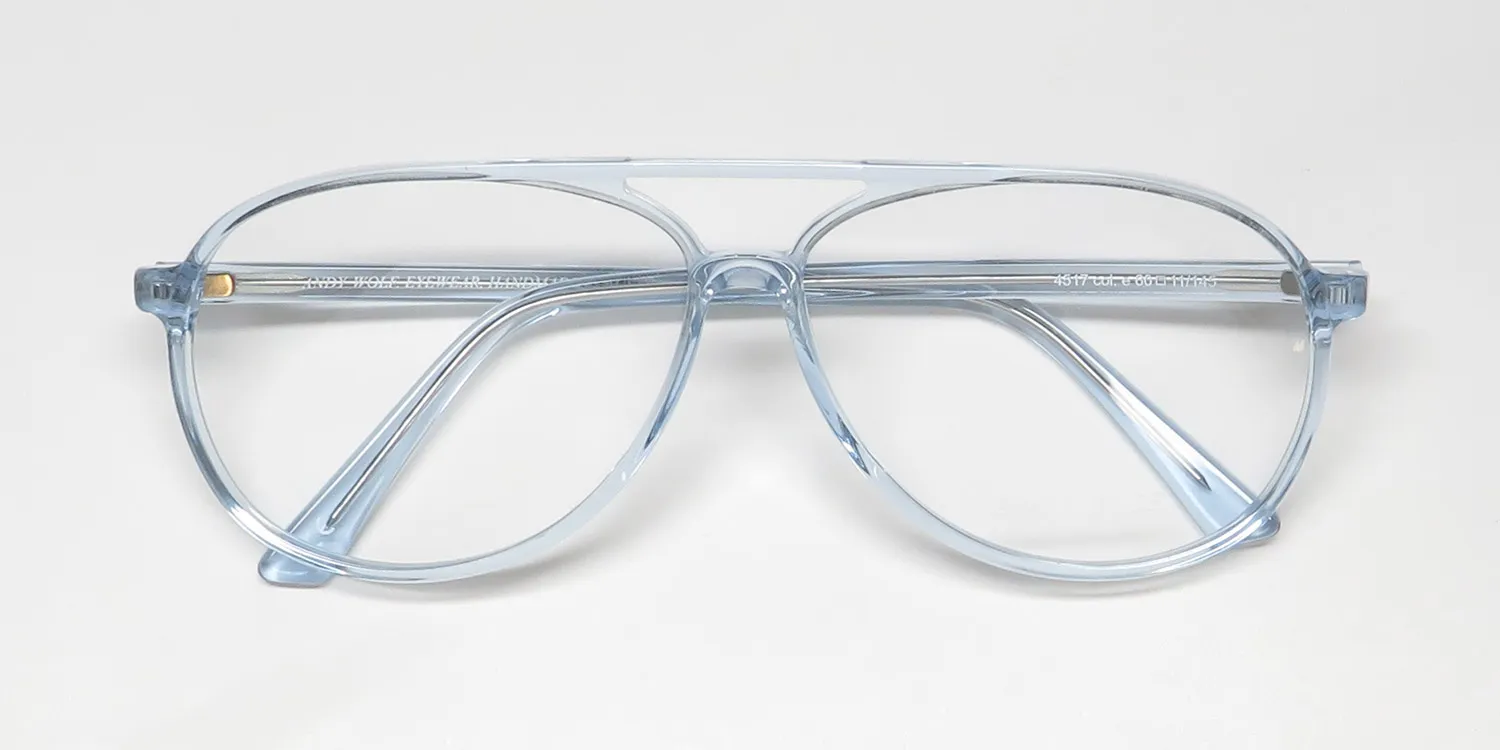 Andy Wolf 4517 e Eyeglasses Blue Crystal 60mm 2