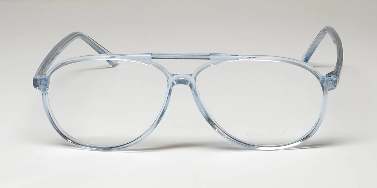 Andy Wolf 4517 e Eyeglasses Blue Crystal 60mm 3
