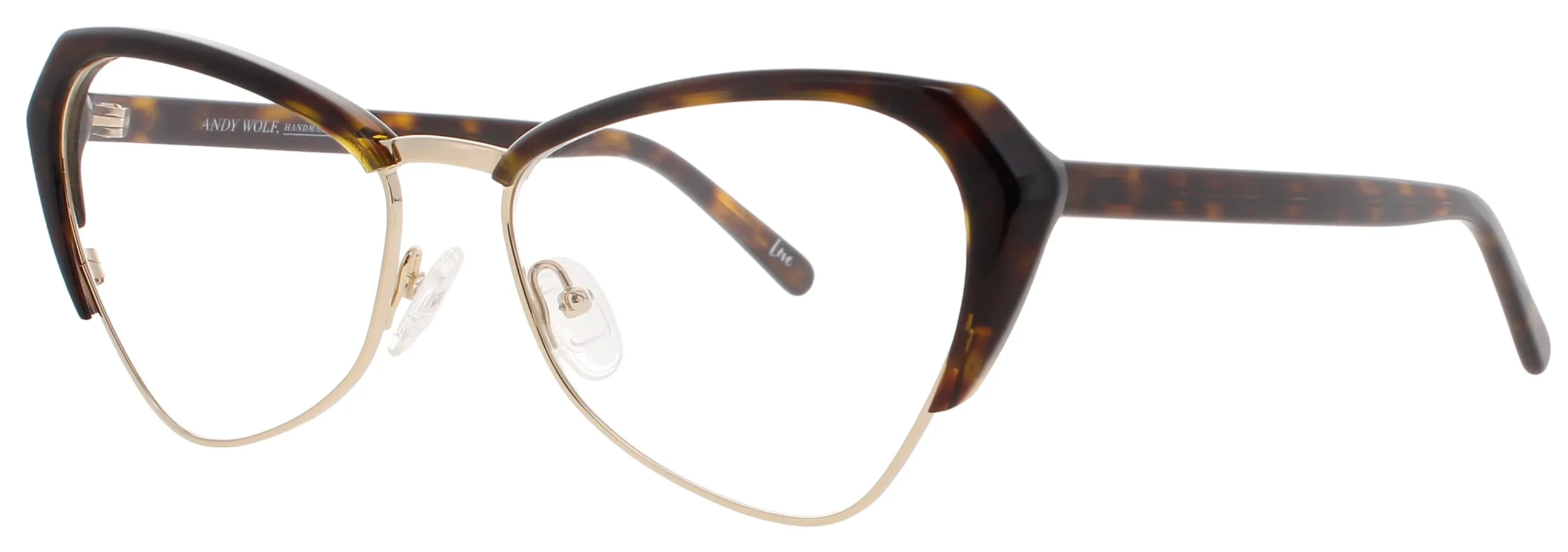 Andy Wolf 5047 B Eyeglasses Brown 57mm Women