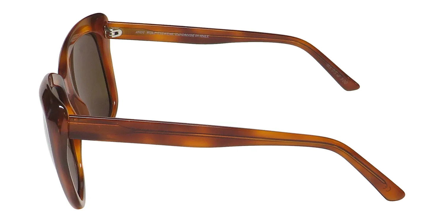 Andy Wolf Desire c Sunglasses Brown 57mm 4