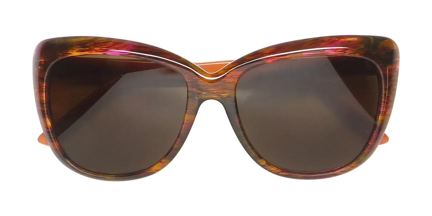 Andy Wolf Desire e Sunglasses Brown Multicolor 57mm 2