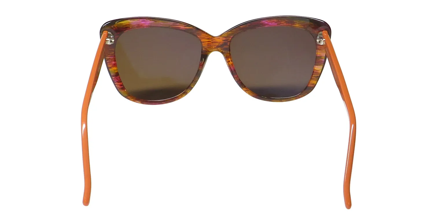 Andy Wolf Desire e Sunglasses Brown Multicolor 57mm 5