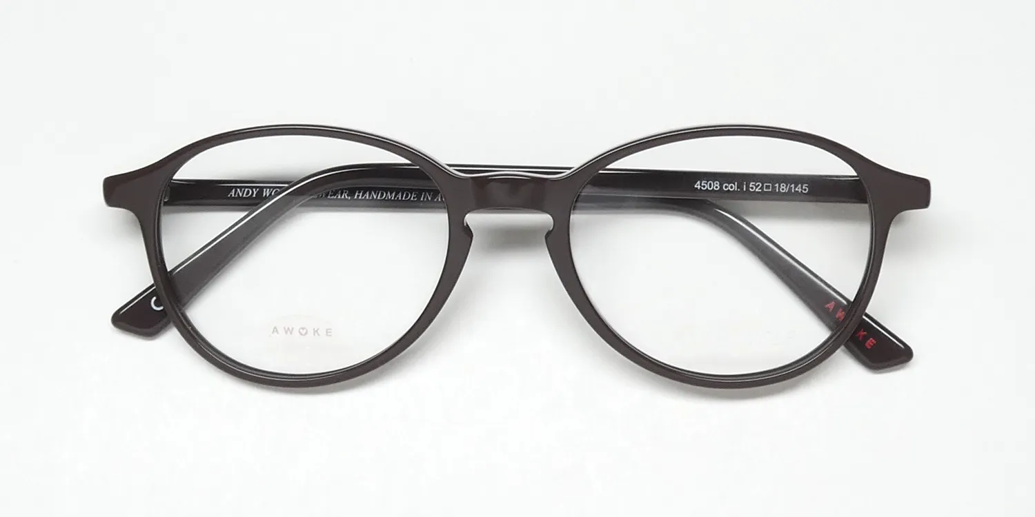 Andy Wolf 4508 i Eyeglasses Brown 52mm Unisex 2