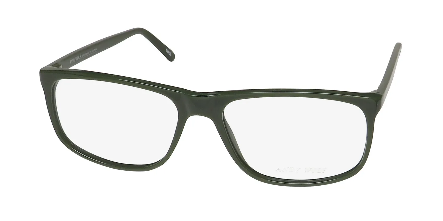 Andy Wolf 4529 e Eyeglasses Olive Green 56mm