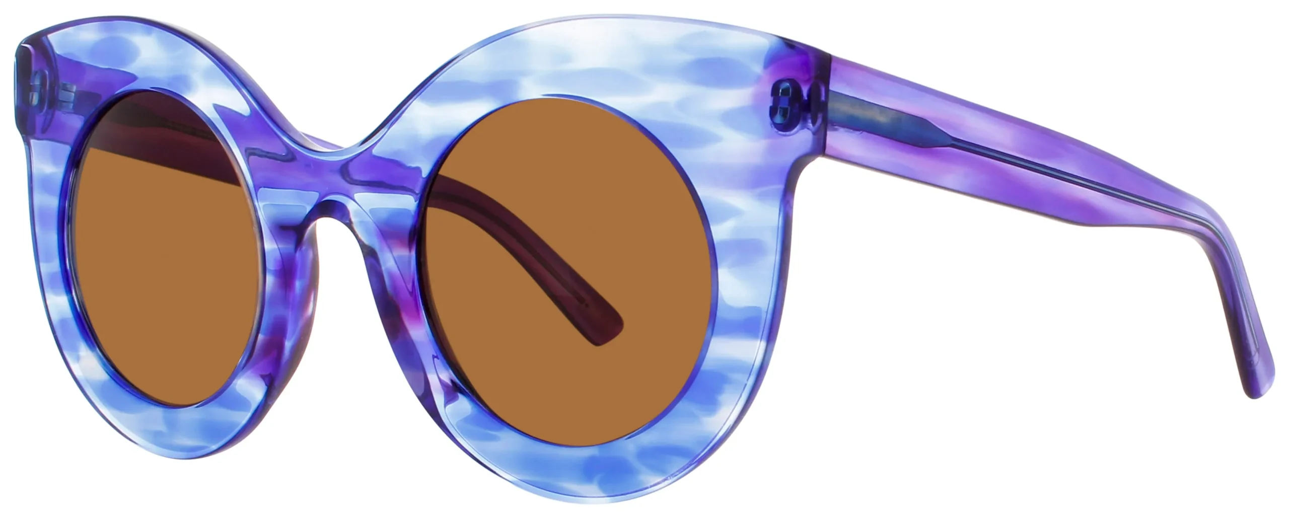 Andy Wolf MILLICENT F Sunglasses Blue 49mm Women
