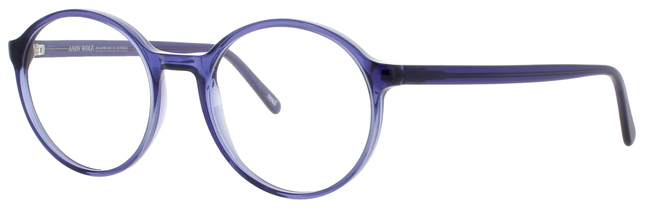 Andy Wolf 4534 E Eyeglasses Blue 52mm Unisex