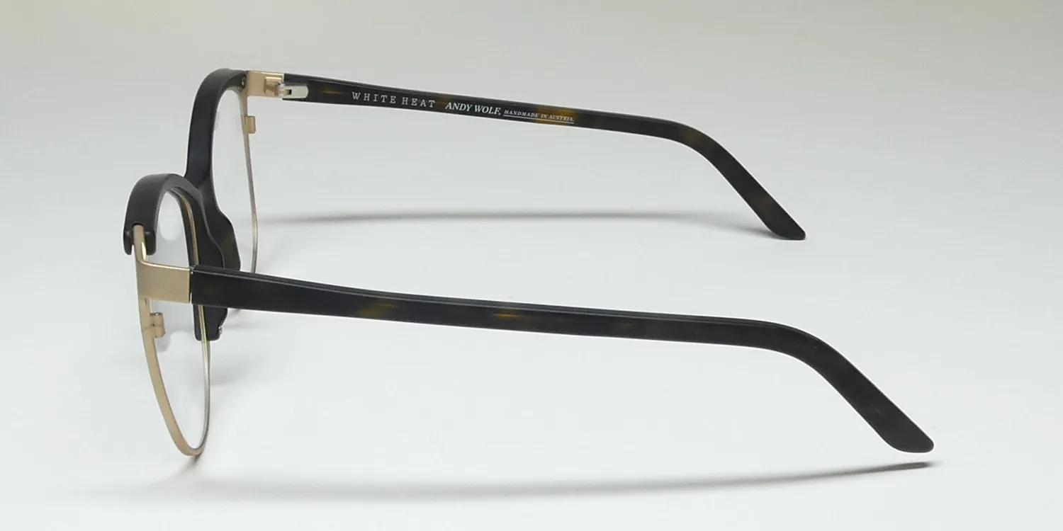 Andy Wolf Grim b Eyeglasses Matte Tortoise 56mm 4