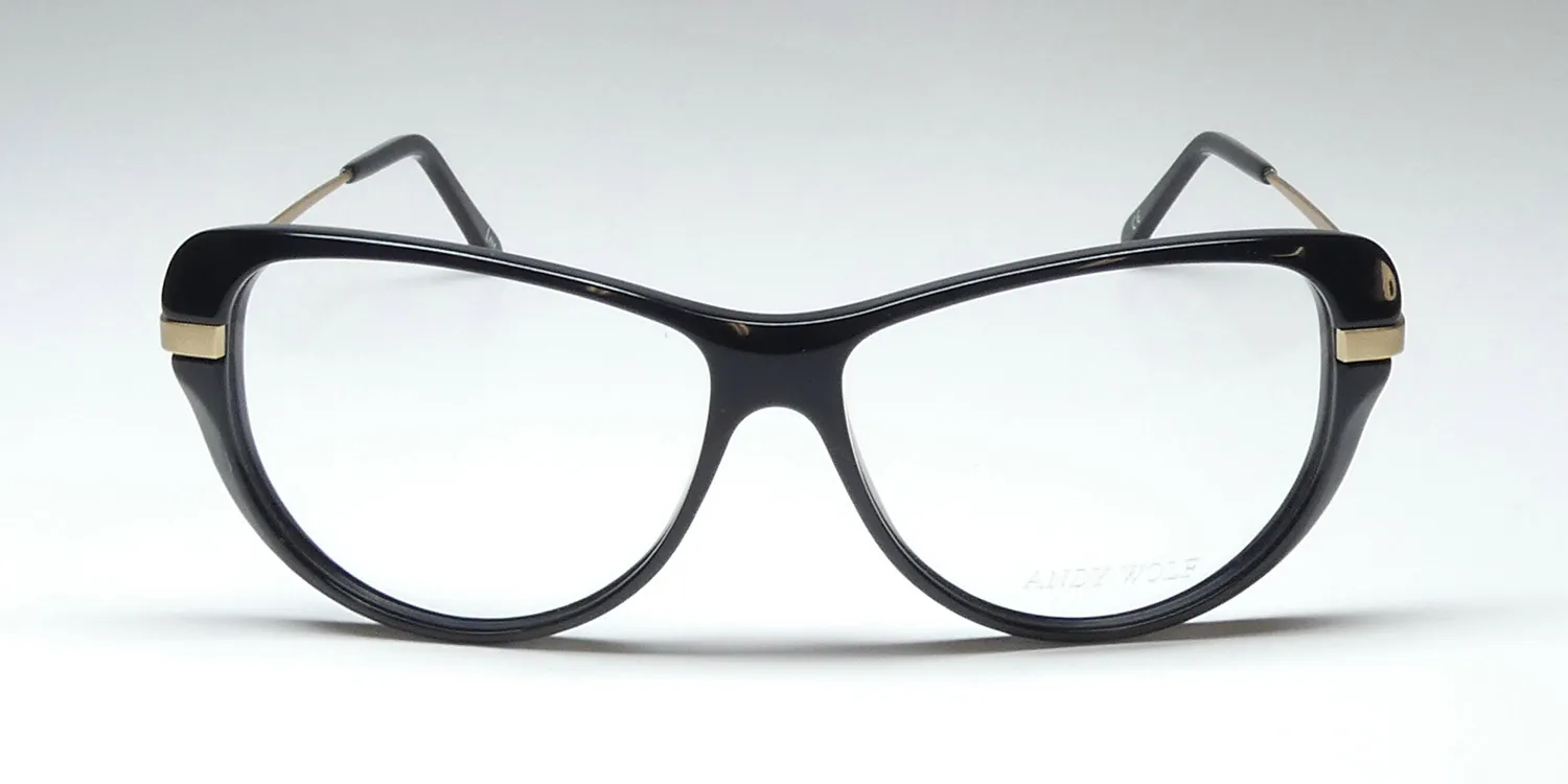 Andy Wolf 5068 a Eyeglasses Black 56mm 3