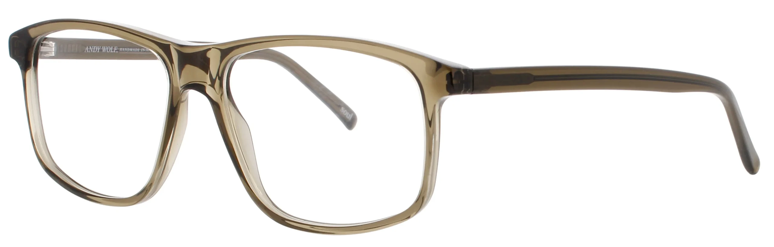 Andy Wolf 4537 F Eyeglasses Green 58mm Men