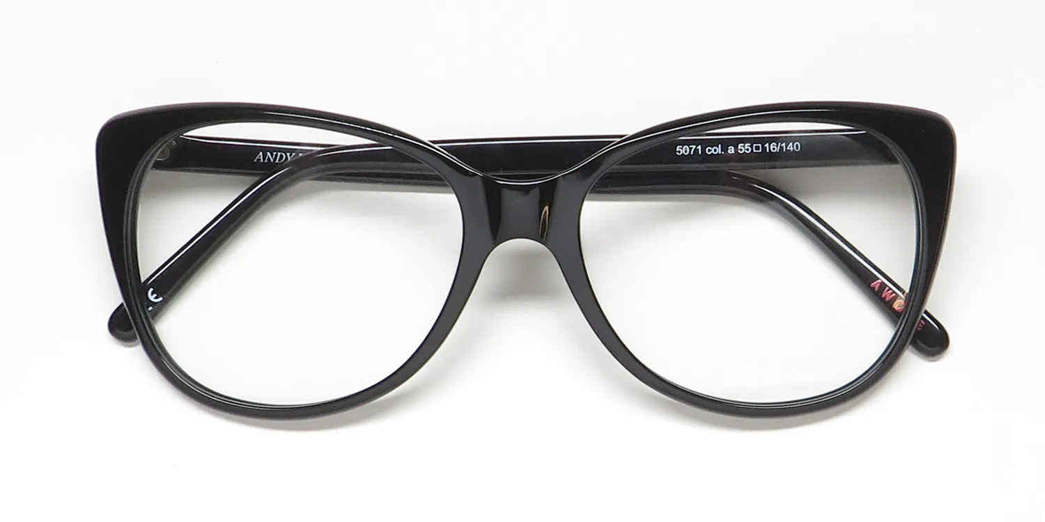 Andy Wolf 5071 a Eyeglasses Black 55mm 2