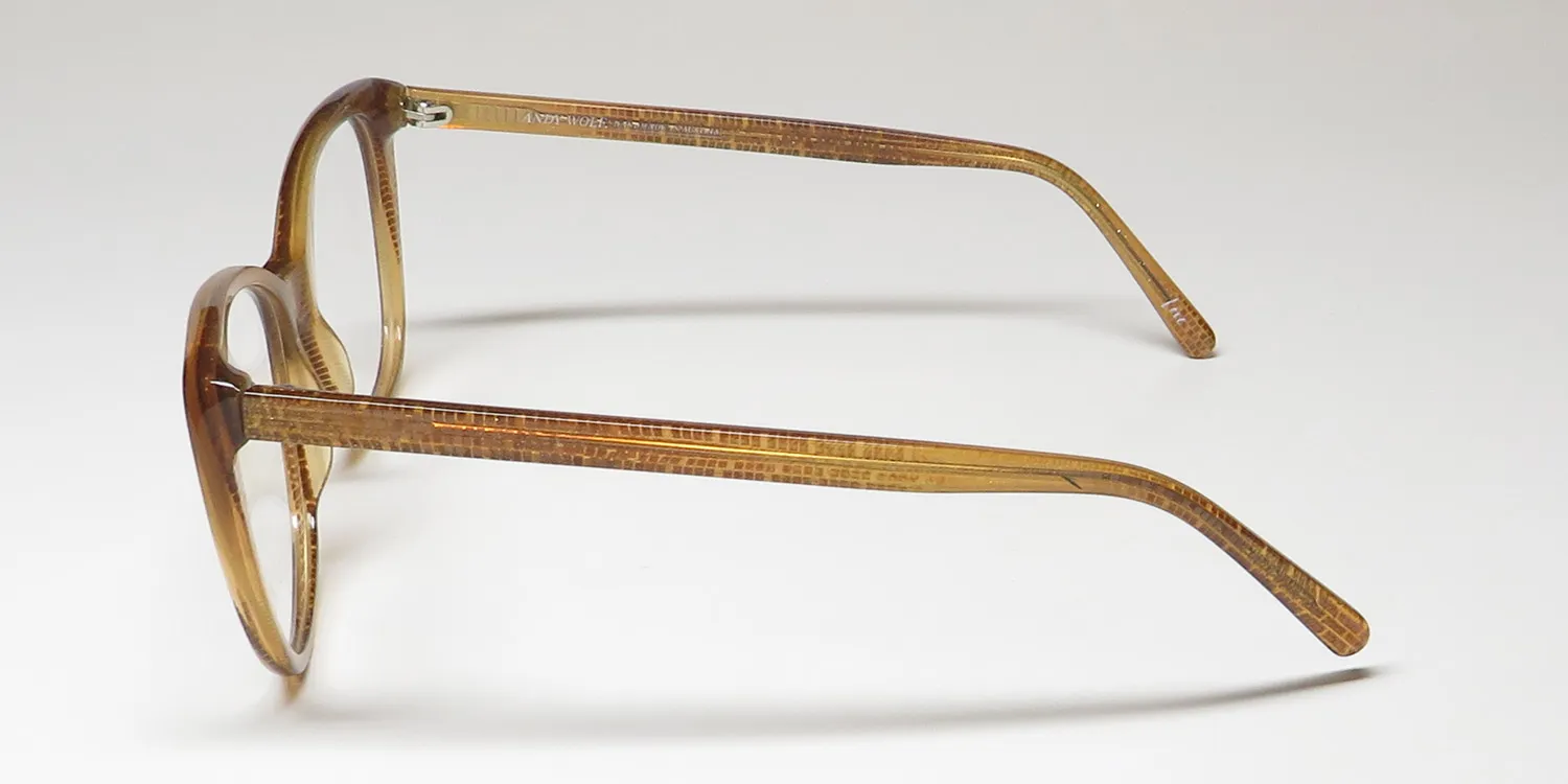 Andy Wolf 5071 e Eyeglasses Brown Glitter 55mm 4