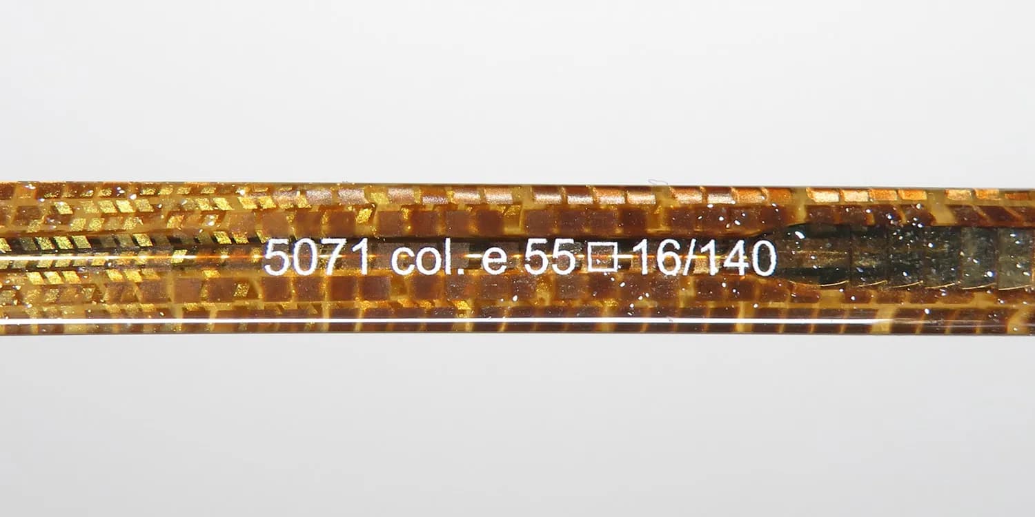 Andy Wolf 5071 e Eyeglasses Brown Glitter 55mm 8