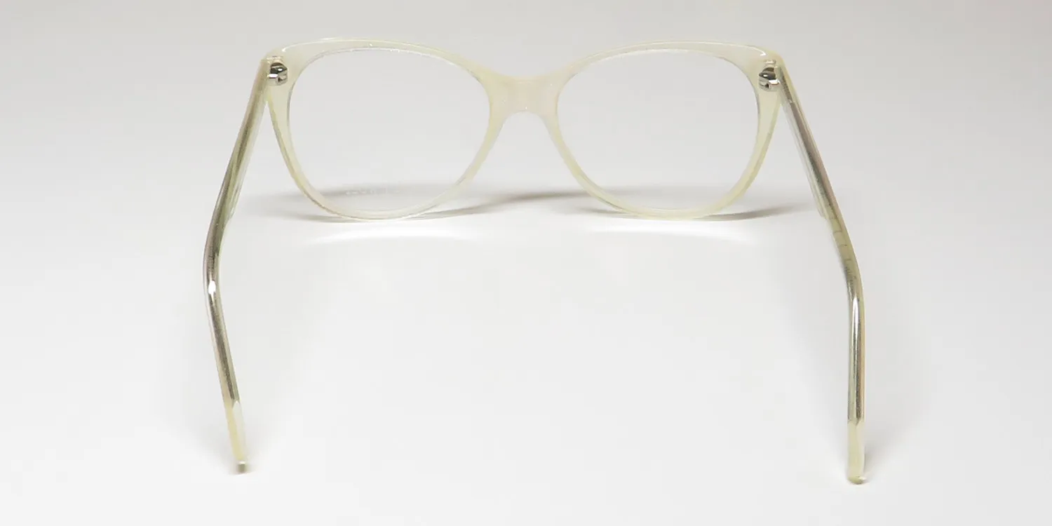 Andy Wolf 5071 f Eyeglasses Ivory Glitter 55mm 5