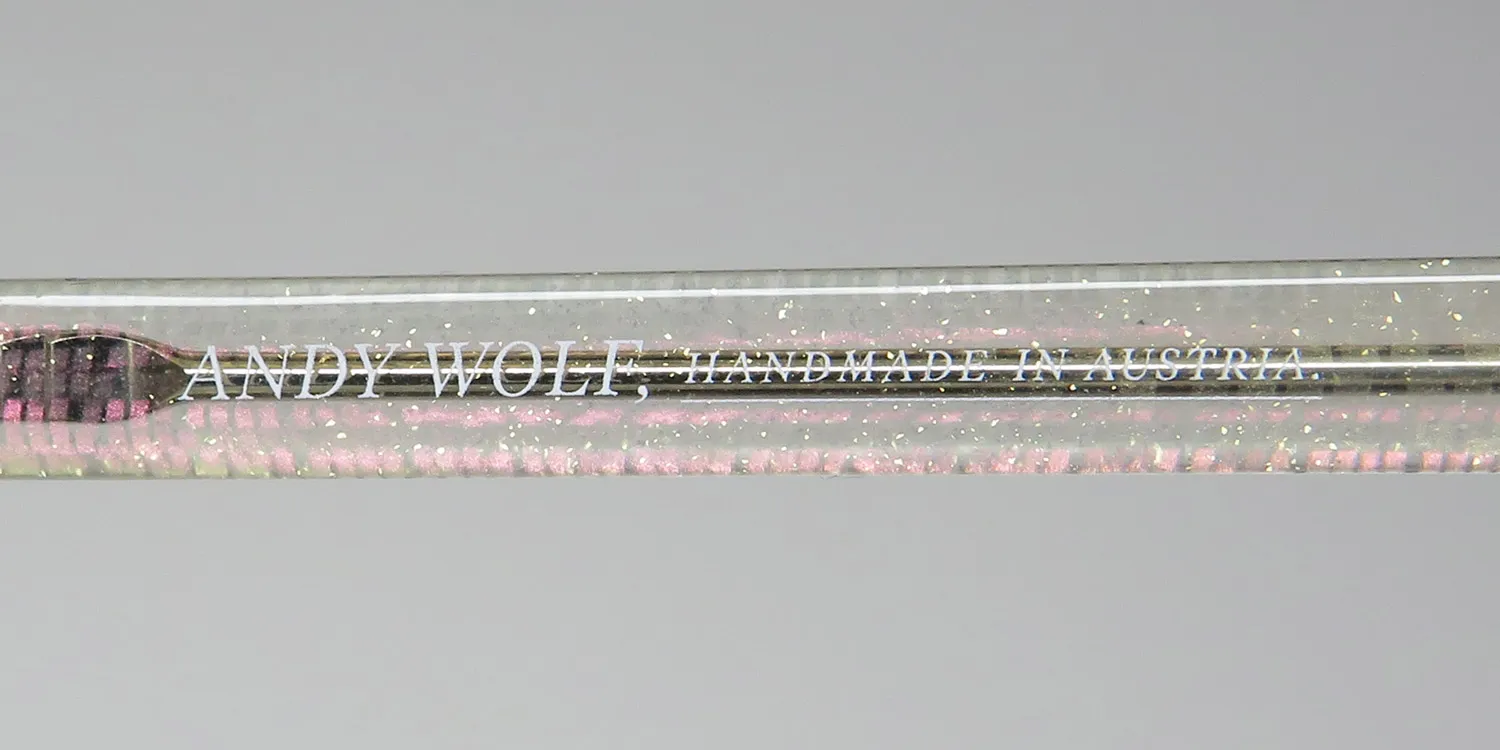 Andy Wolf 5071 f Eyeglasses Ivory Glitter 55mm 7