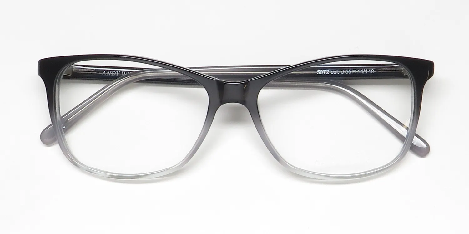 Andy Wolf 5072 d Eyeglasses Grey 55mm Unisex 2