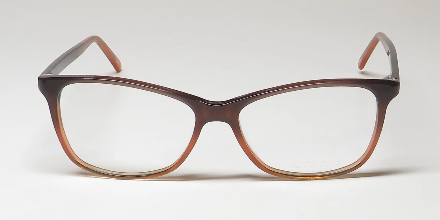 Andy Wolf 5072 e Eyeglasses Brown 55mm Unisex 3
