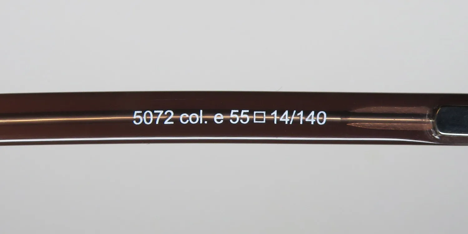 Andy Wolf 5072 e Eyeglasses Brown 55mm Unisex 8