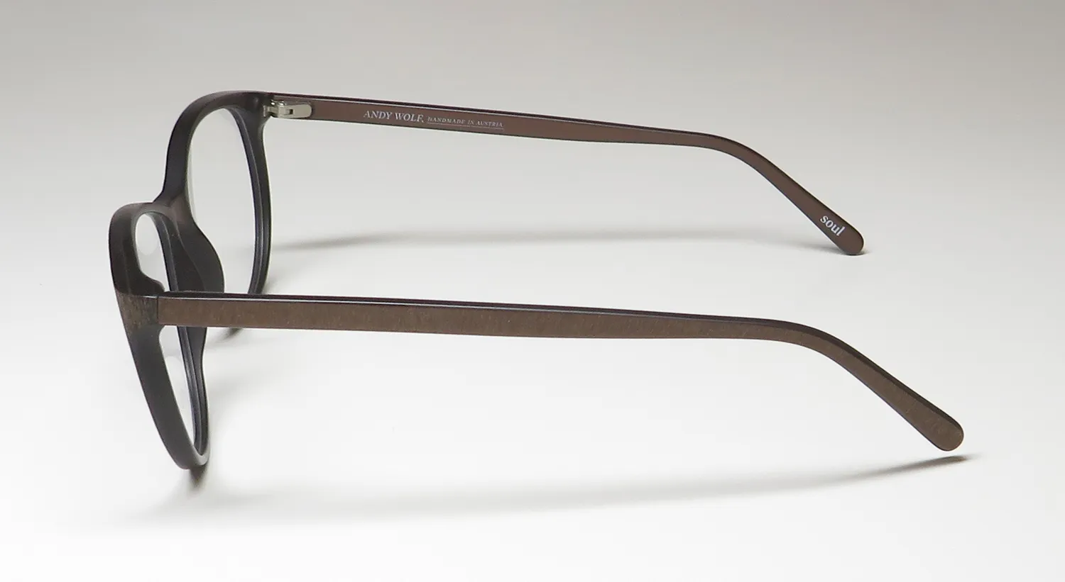 Andy Wolf 5055 h Eyeglasses Brown Wood Print 56mm 4