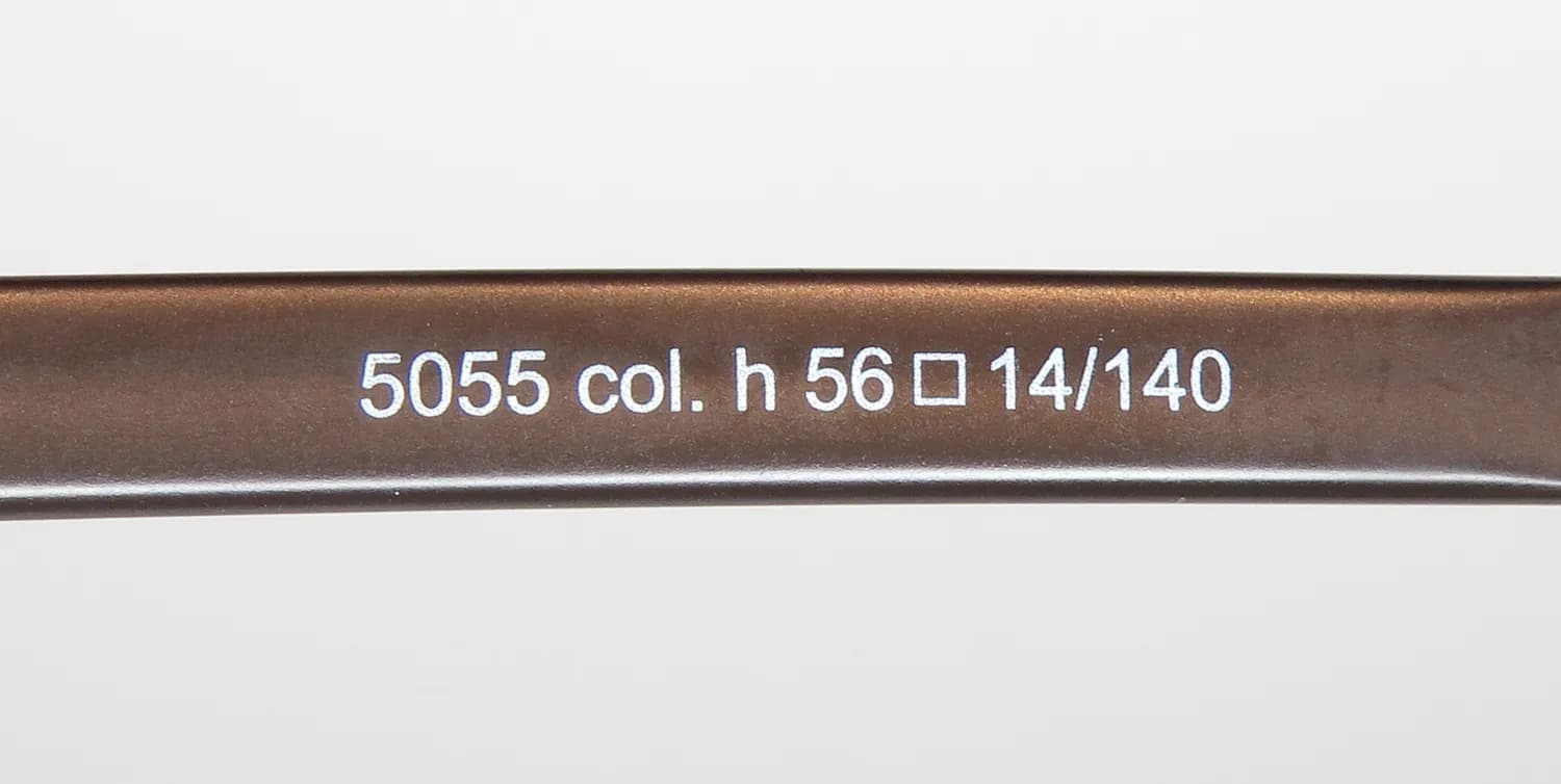 Andy Wolf 5055 h Eyeglasses Brown Wood Print 56mm 8