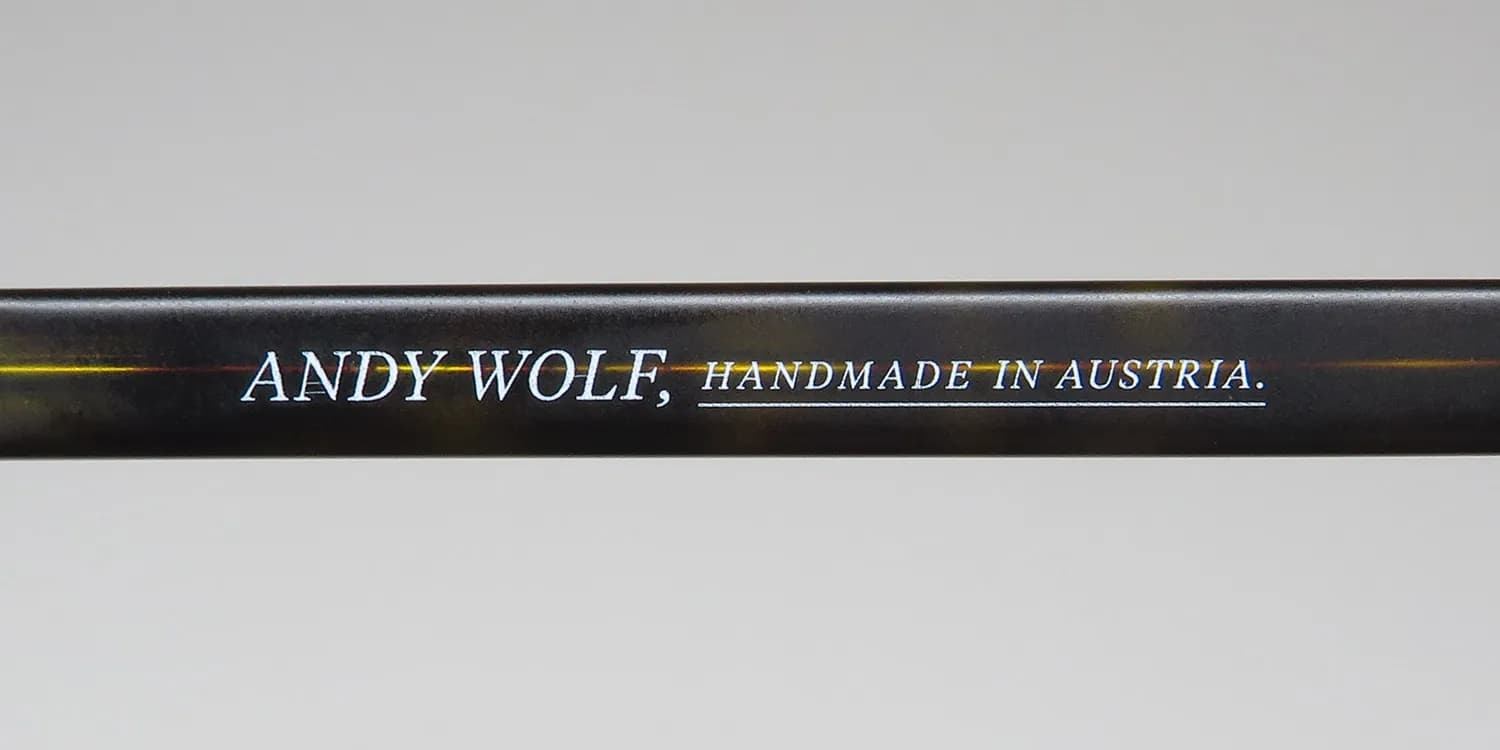 Andy Wolf 5055 k Eyeglasses Tortoise Wood Print 56mm 7