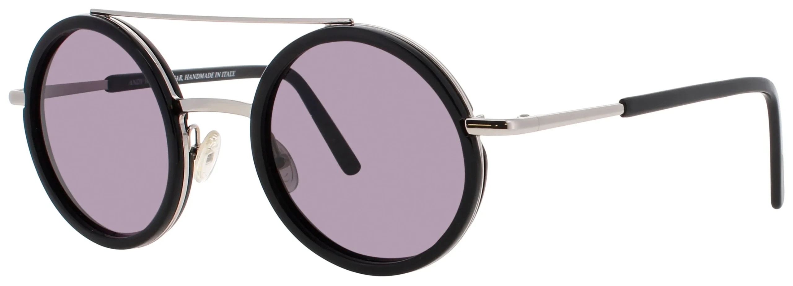 Andy Wolf BLISS J Sunglasses Silver 49mm Unisex