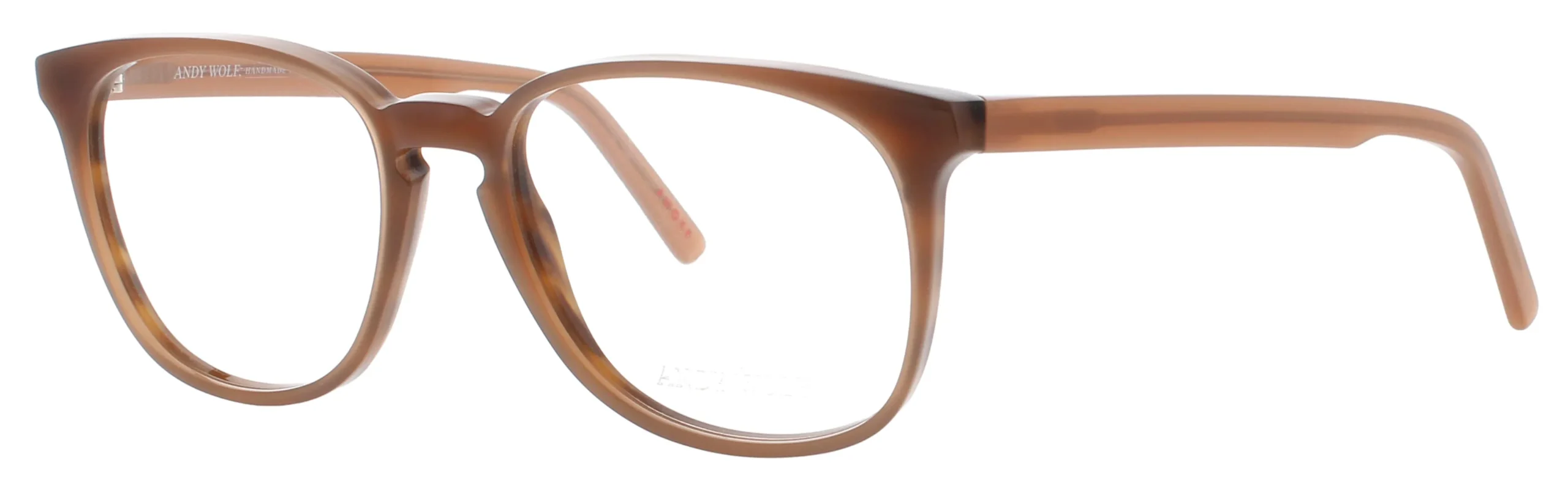 Andy Wolf 4500 R Eyeglasses Brown 52mm Unisex