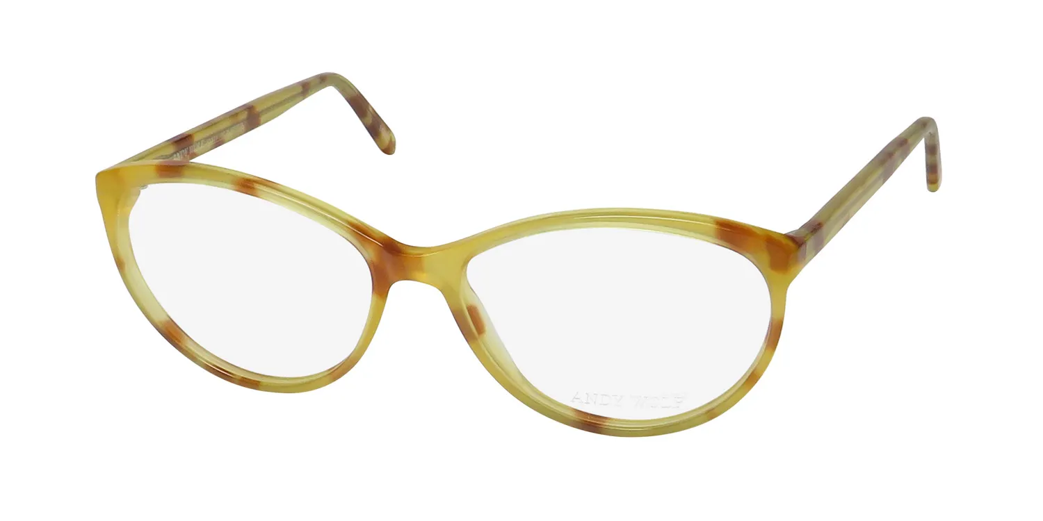 Andy Wolf 5056 r Eyeglasses Beige 54mm