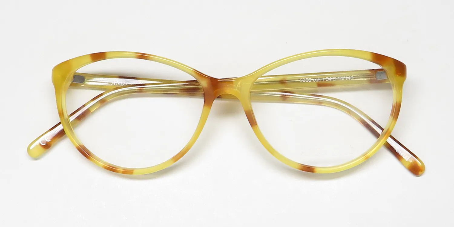 Andy Wolf 5056 r Eyeglasses Beige 54mm 2