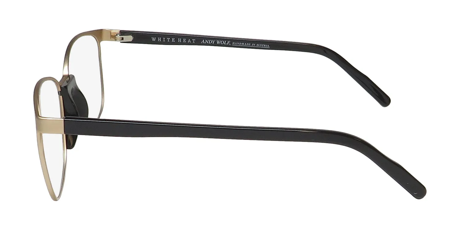 Andy Wolf Lupo a Eyeglasses Gold 52mm Unisex 4