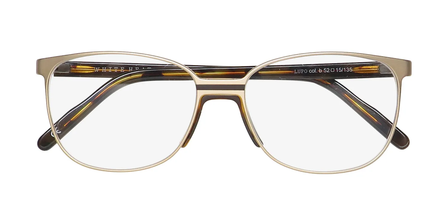 Andy Wolf Lupo b Eyeglasses Gold 52mm Unisex 2