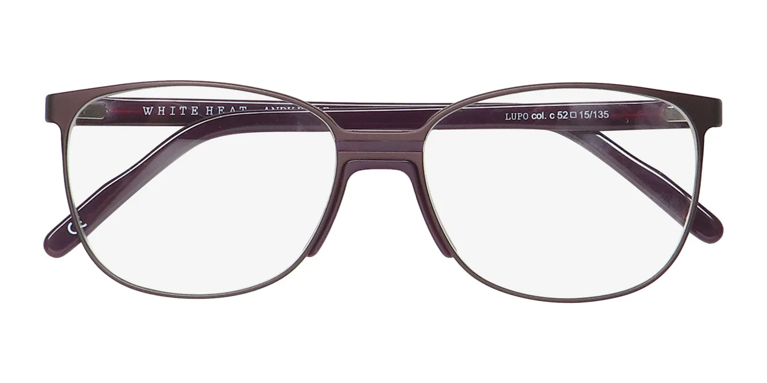 Andy Wolf Lupo c Eyeglasses Matte Brown 52mm Unisex 2