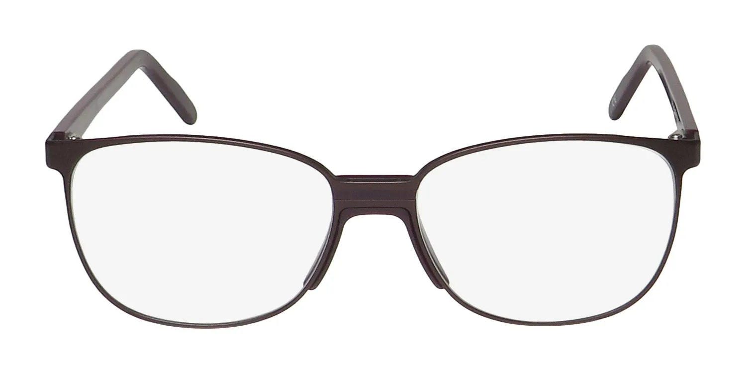 Andy Wolf Lupo c Eyeglasses Matte Brown 52mm Unisex 3