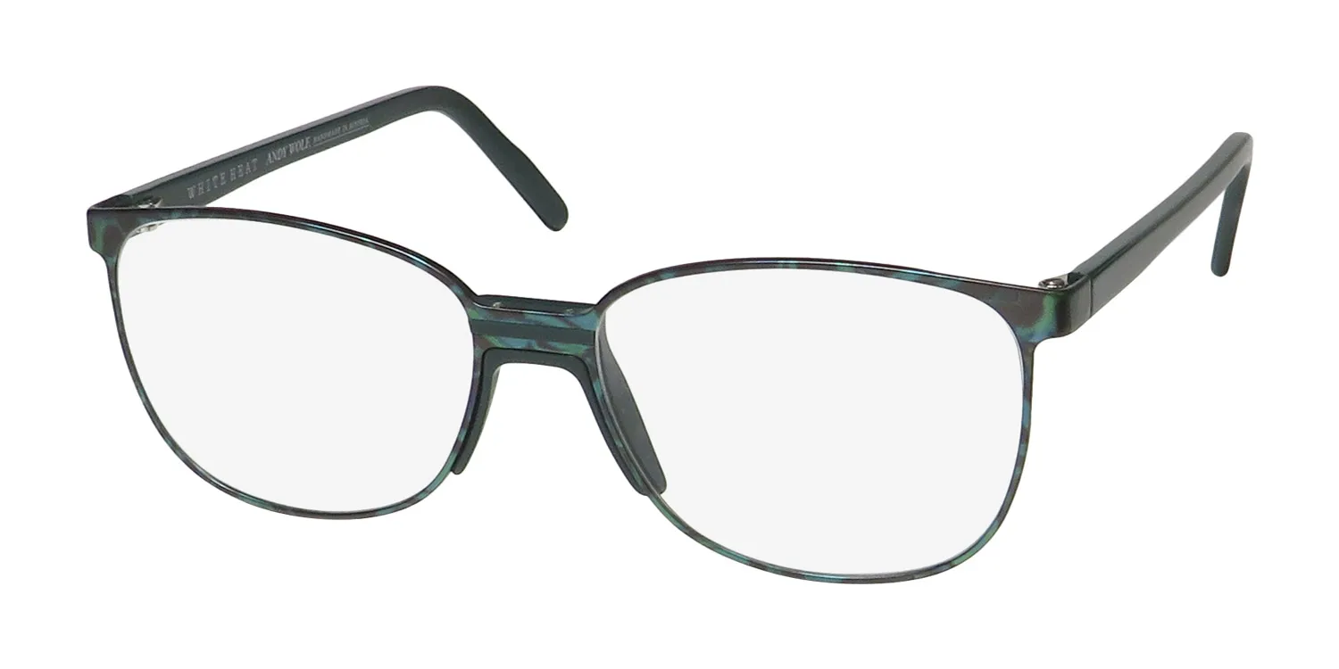 Andy Wolf Lupo f Eyeglasses Green Multicolor 52mm Unisex