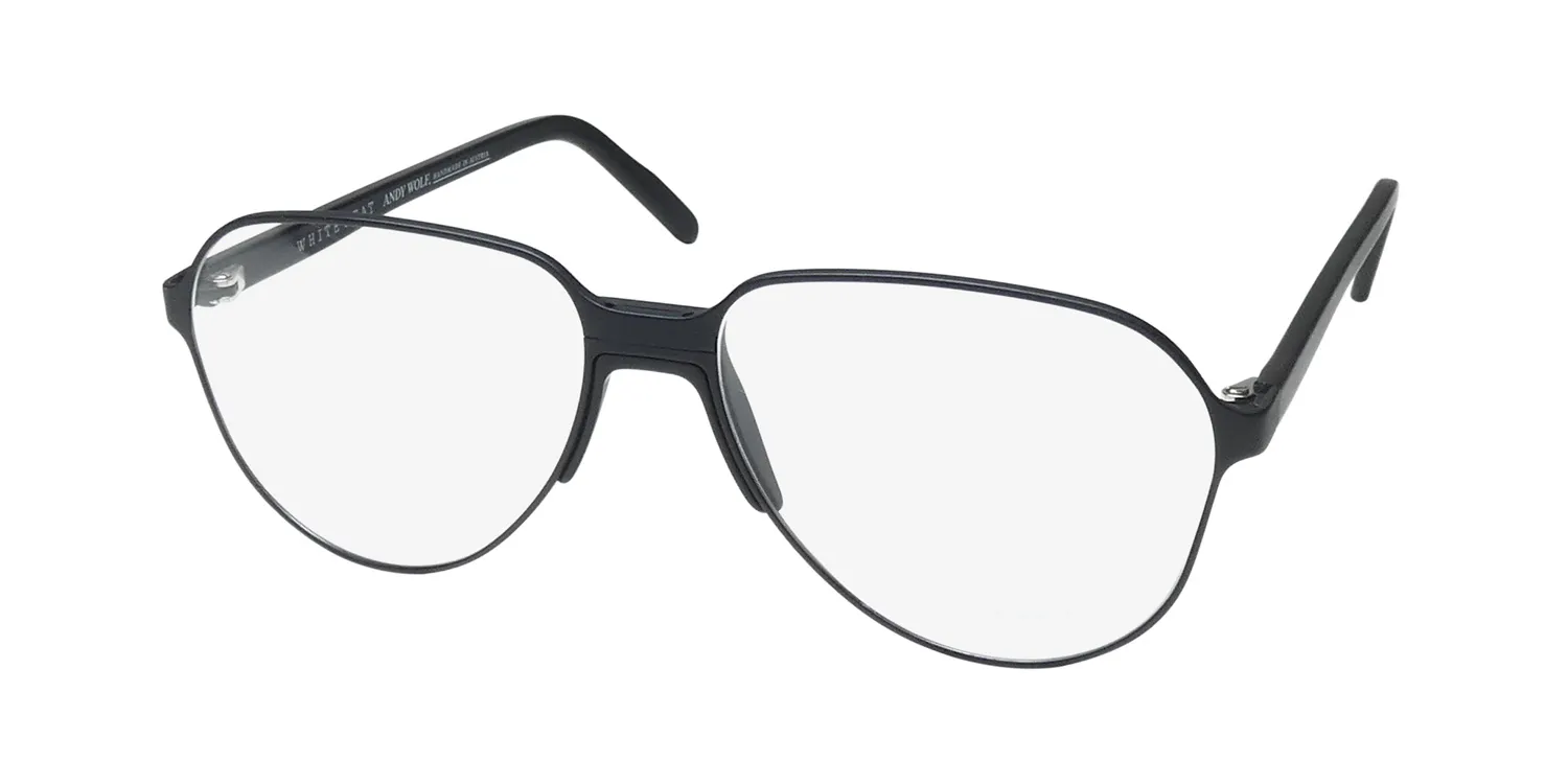 Andy Wolf Kleinman f Eyeglasses Matte Black 56mm
