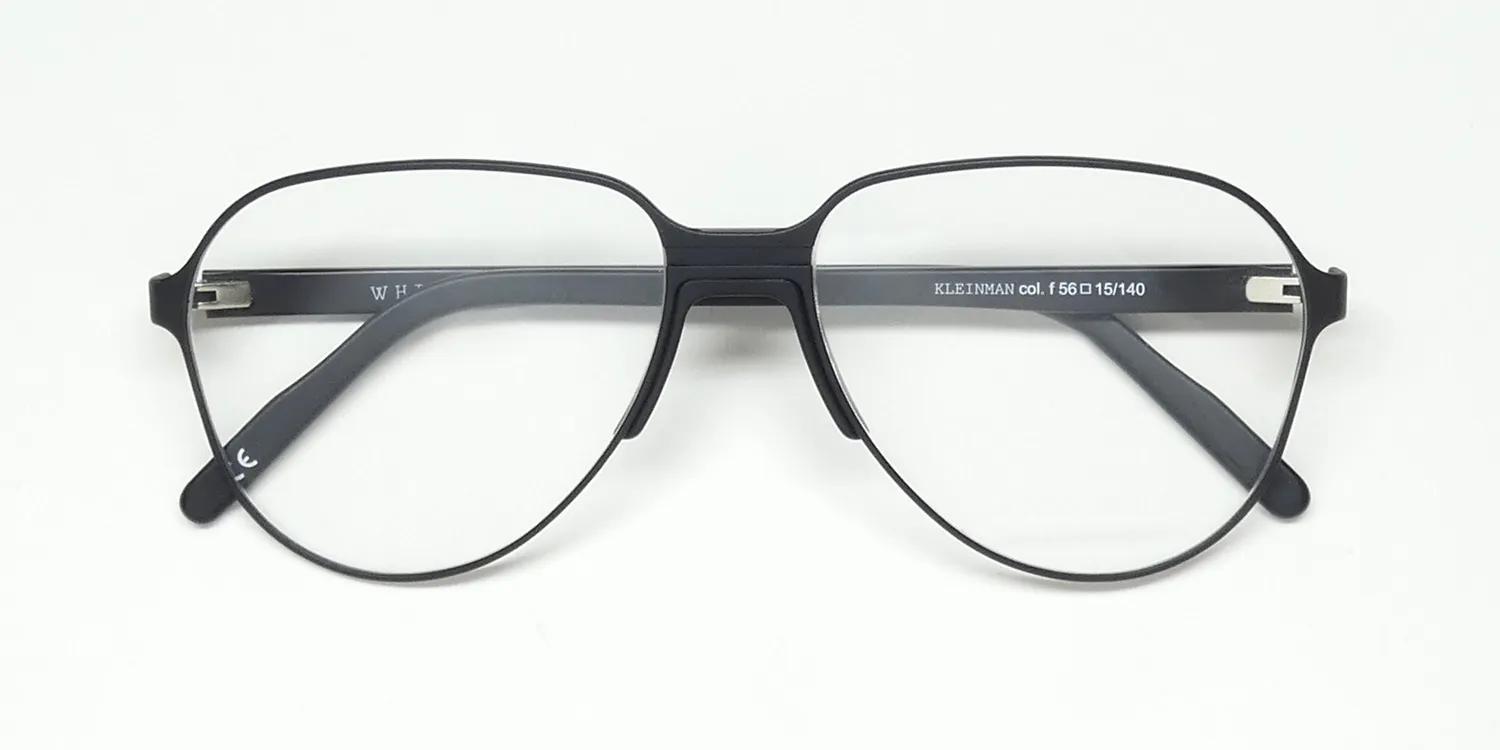 Andy Wolf Kleinman f Eyeglasses Matte Black 56mm 2