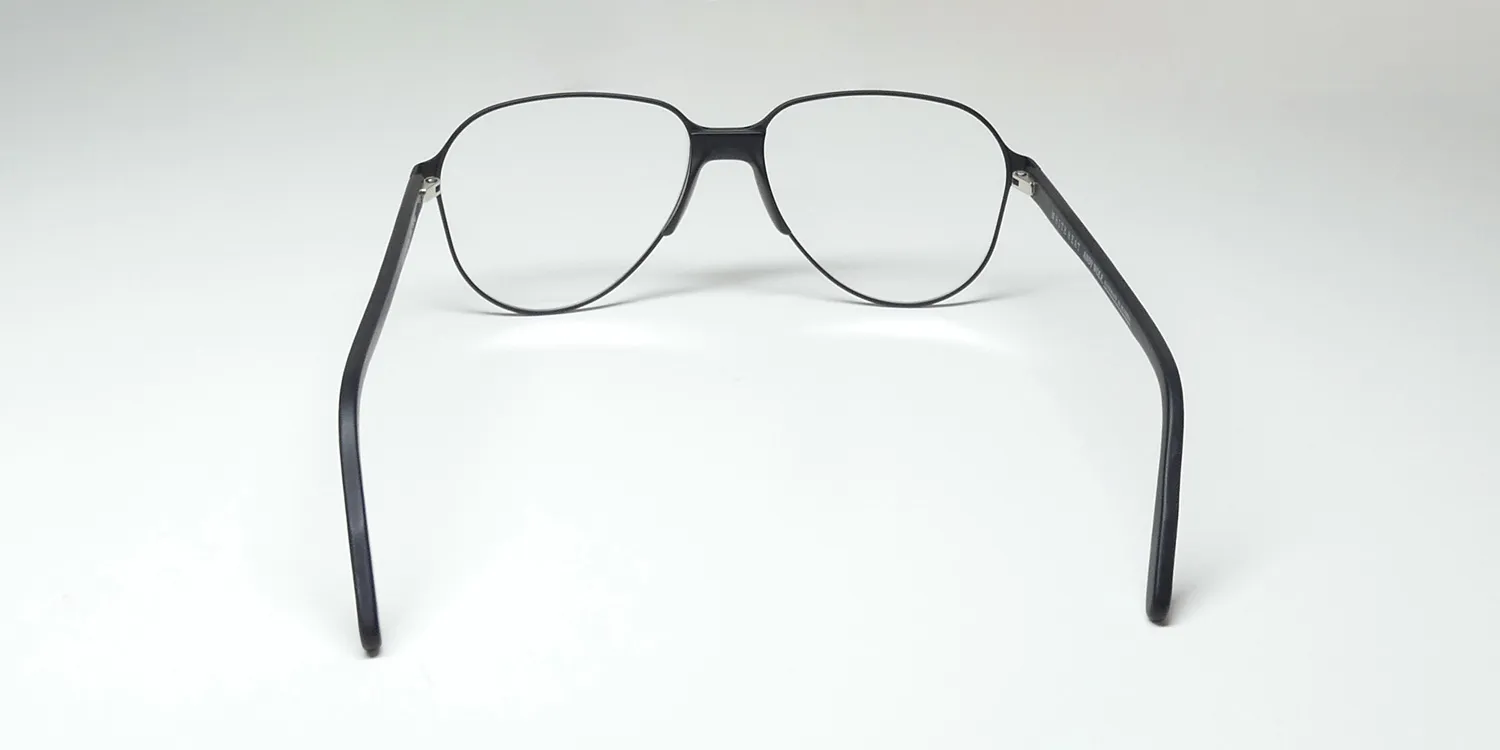 Andy Wolf Kleinman f Eyeglasses Matte Black 56mm 5