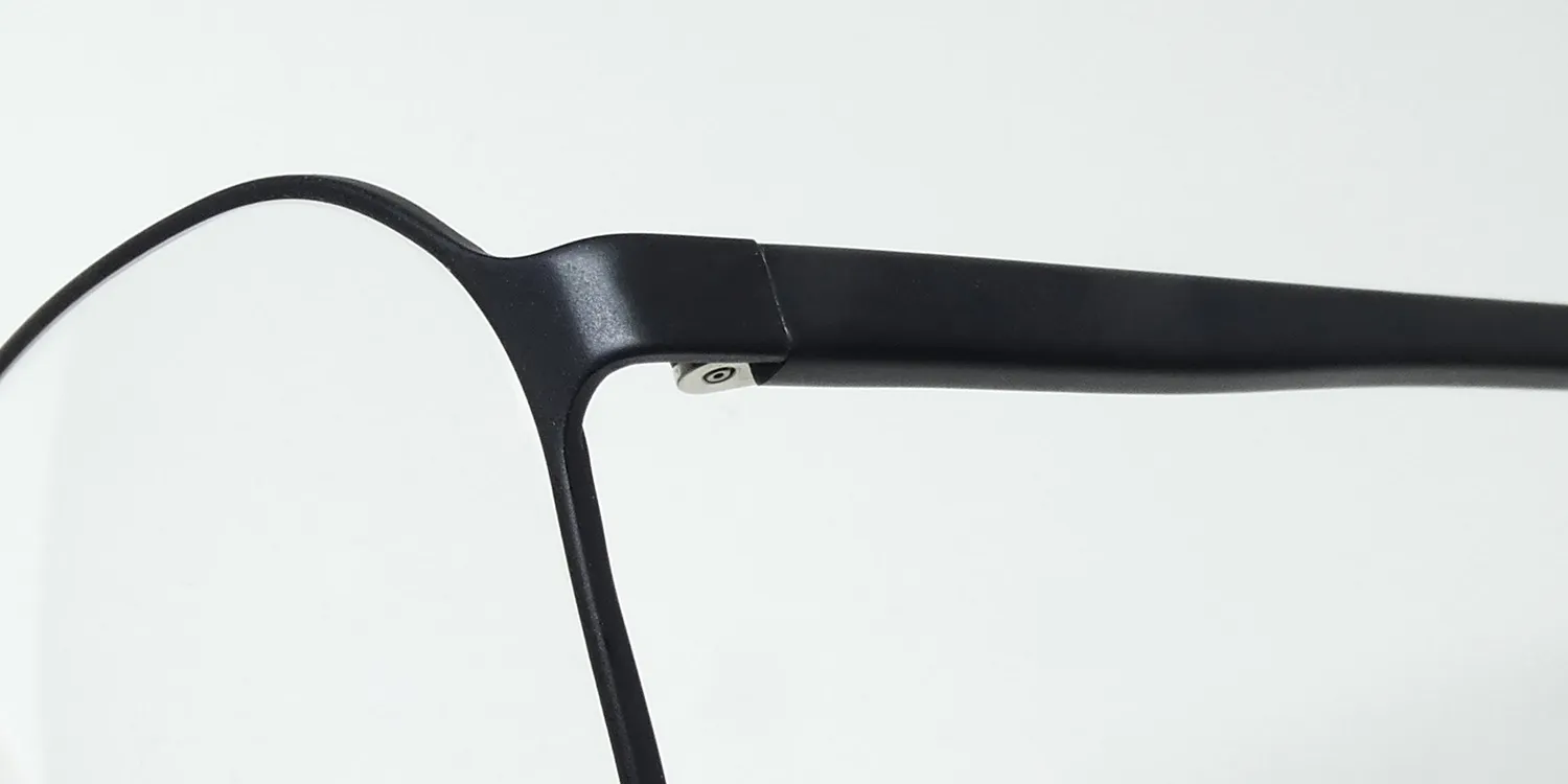 Andy Wolf Kleinman f Eyeglasses Matte Black 56mm 6
