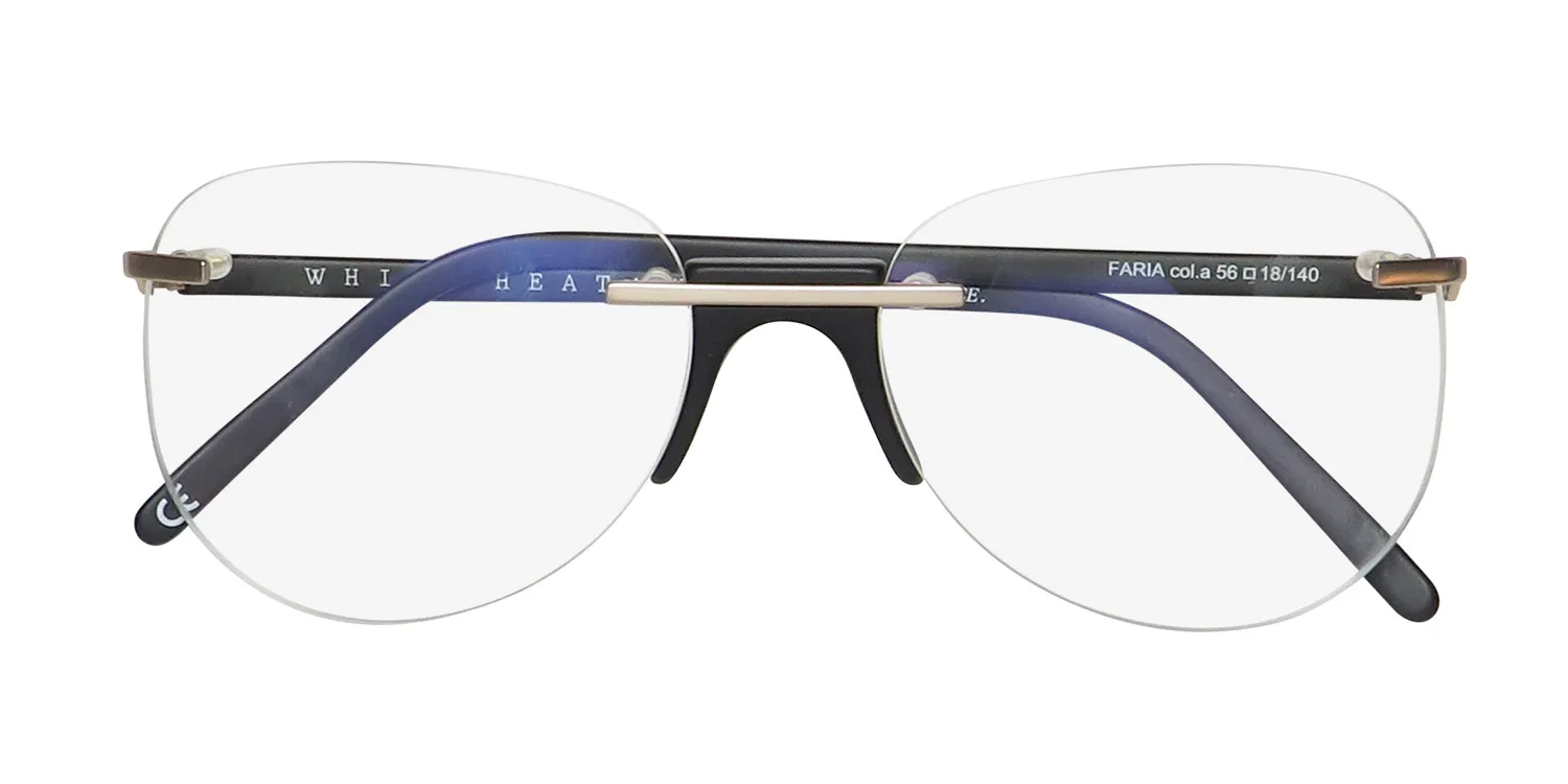 Andy Wolf FARIA a Eyeglasses Matte Black 56mm 2