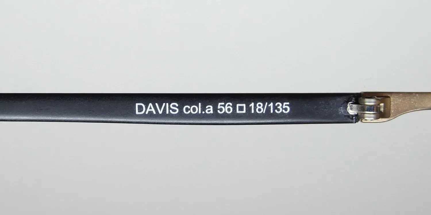 Andy Wolf Davis a Eyeglasses Matte Gold 56mm 8