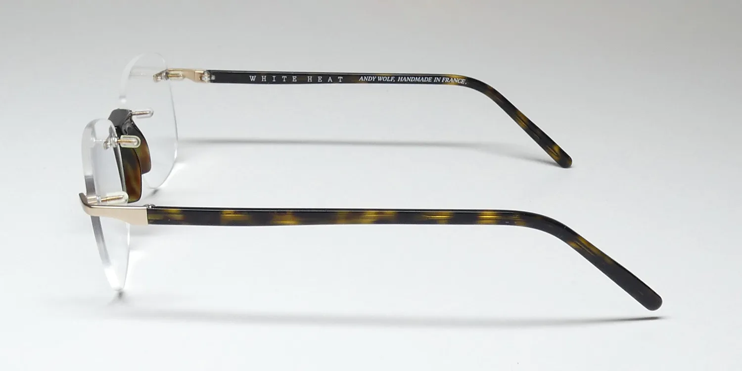 Andy Wolf EREZ b Eyeglasses Tortoise 52mm 4