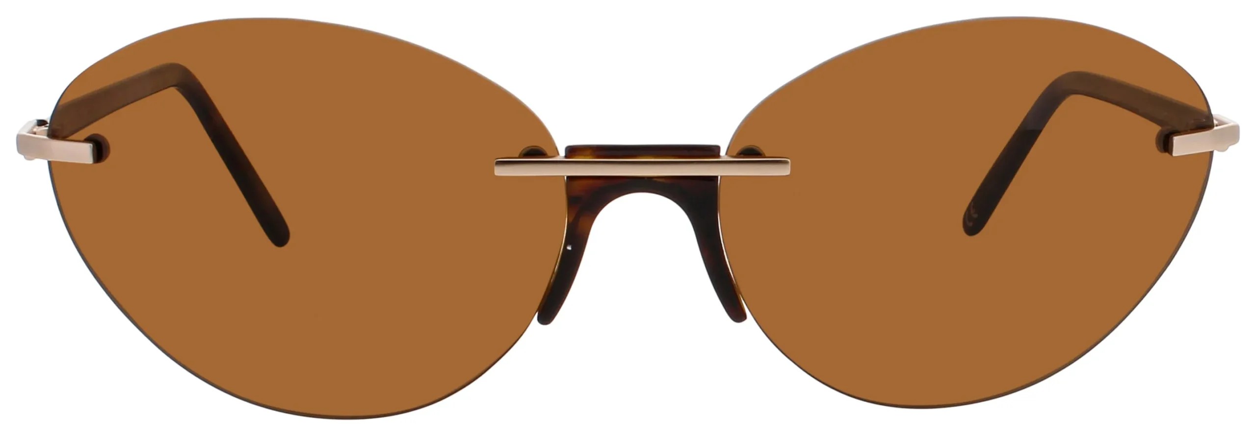 Andy Wolf ZURI B Sunglasses Brown 62mm Women 2